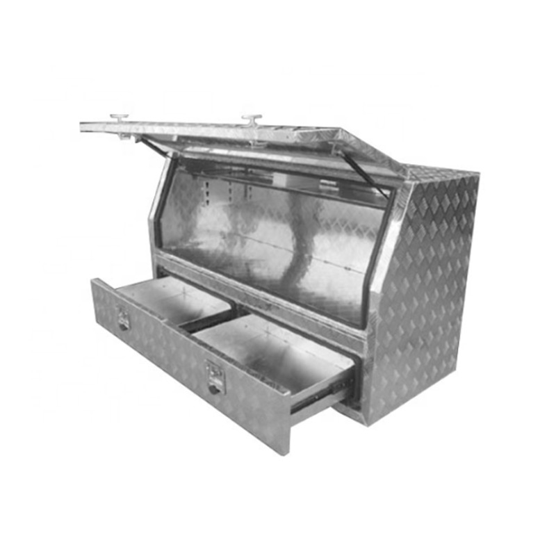 Aluminium Sedatus Plate Tool Box Cum 2 Drawer