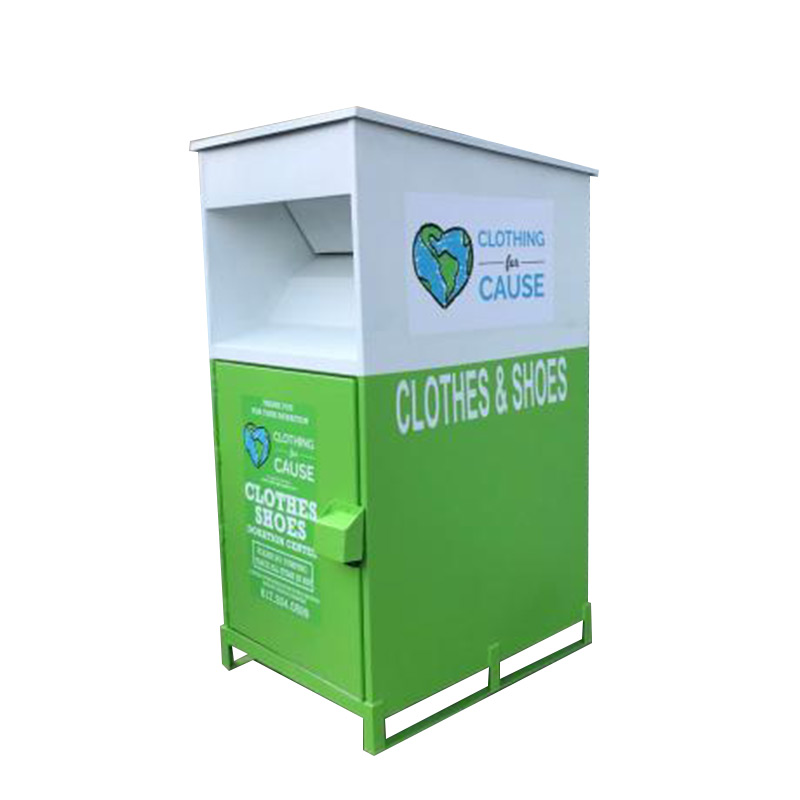 Metal Donation Bin